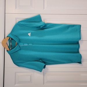 Adidas athletic polo sz XL